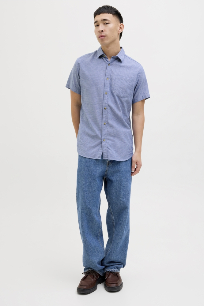 JJABEL SHIRT SS 12268993 ENSIGN BLUE